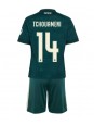 Real Madrid Aurelien Tchouameni #14 Bortedraktsett Barn 2026-27 Korte ermer (+ bukser)